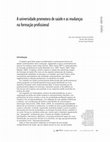 Research paper thumbnail of The health-promoting university and changes in professional training