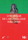 Cattelain P., Letor A., Paridaens N. & Warmenbol E. – 2009. Doische/Matagne-la-Grande : poursuite des fouilles au sanctuaire gallo-romain du "Bois des Noël". Chronique de l'Archéologie wallonne 16 : 199-200. Cover Page