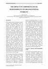 Research paper thumbnail of The Impact of Corporate Social Responsibility on Organizational Stability