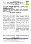 Research paper thumbnail of Determinan Stunting pada Balita di Masa Pandemi Covid-19 di Wilayah Kerja Puskesmas Pirak Timu Kabupaten Aceh Utara