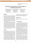 Research paper thumbnail of Estrategias para programar la detección de plagios en actividades basadas en texto