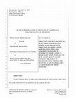 Research paper thumbnail of Thurston County, Washington Superior Court - West Coast Servicing, Inc. v Heather B. Singleton -  Second Objection to Judge Lanese acting as judge in this case and subjoined declaration in support of the objection