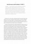 Research paper thumbnail of Jack Kerouac and Psychiatry: PART 2