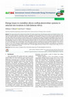 Research paper thumbnail of Energy losses in crystalline silicon rooftop photovoltaic systems in selected site locations in Sub-Saharan Africa