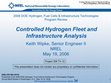 Research paper thumbnail of Controlled Hydrogen Fleet and Infrastructure Analysis (Presentation)