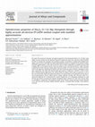 Optoelectronic properties of XIn2S4 (X = Cd, Mg) thiospinels through highly accurate all-electron FP-LAPW method coupled with modified approximations Cover Page