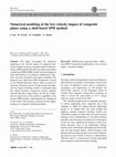 Numerical modeling of the low-velocity impact of composite plates using a shell-based SPH method Cover Page