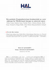 Research paper thumbnail of The probiotic Propionibacterium freudenreichii as a new adjuvant for TRAIL-based therapy in colorectal cancer