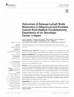 Outcomes of Salvage Lymph Node Dissection in Oligorecurrent Prostate Cancer Post Radical Prostatectomy: Experience of an Oncologic Center in Spain Cover Page