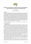 Effective noise objectives for industrial and resource developments - setting, compliance assessment monitoring and audit Cover Page