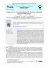 Research paper thumbnail of Design of Active Force Controller for Off-Road Seat Suspension equipped to MR Damper