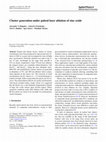 Cluster generation under pulsed laser ablation of zinc oxide Cover Page