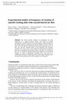 Experimental studies of frequency of rotation of smooth rotating disk with coaxial-lateral air flow Cover Page