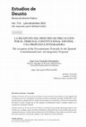 Research paper thumbnail of La recepción del principio de precaución por el Tribunal Constitucional español. Una propuesta integradora