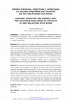 Research paper thumbnail of TIERRA IGNORADA, DISPUTADA Y APRECIADA: LA VALIOSA PEQUEÑEZ DEL URUGUAY EN SUS RELACIONES CON ROMA IGNORED, DISPUTED AND PRIZED LAND: THE VALUABLE SMALLNESS OF URUGUAY IN HER RELATIONS WITH ROME