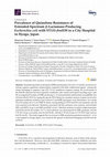 Prevalence of Quinolone Resistance of Extended-Spectrum β-Lactamase-Producing Escherichia coli with ST131-fimH30 in a City Hospital in Hyogo, Japan Cover Page