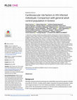 Cardiovascular risk factors in HIV infected individuals: Comparison with general adult control population in Greece Cover Page