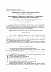 Research paper thumbnail of The Influence of Lipolytic Enzymes on the Content of Fatty Acids from Holland Cheese