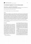 Research paper thumbnail of Overestimation of apoplastic Fe in roots of soil grown plants