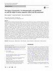 The impact of propranolol, 17α-ethinylestradiol, and gemfibrozil on early life stages of marine organisms: effects and risk assessment Cover Page