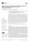 Applied Research of Applicability of High-Strength Steel for a Track of a Demining Machine in Term of Its Tribological Properties Cover Page