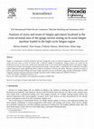 Analysis of Stress and Strain of Fatigue Specimens Localised in the Cross-sectional Area of the Gauge Section Testing on Bi-axial Fatigue Machine Loaded in the High-cycle Fatigue Region Cover Page