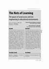 The Nets of Learning. The spaces of social access and (re) engineering in educational environments Cover Page