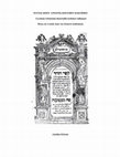 Research paper thumbnail of Juutalaisen gnostilaisuuden alkuperä -  Gershom Scholemin historiallis-kriittiset tulkinnat Moses de Leonin Sefer ha-Zoharin kabbalasta