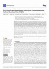 Eco-Friendly and Sustainable Pathways to Photoluminescent Carbon Quantum Dots (CQDs) Cover Page