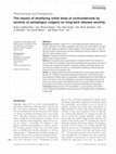 Research paper thumbnail of The impact of stratifying initial dose of corticosteroids by severity of pemphigus vulgaris on long‐term disease severity