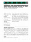 Research paper thumbnail of Multidrug efflux pumps: Substrate selection in ATP-binding cassette multidrug efflux pumps - first come, first served?