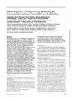 Research paper thumbnail of CD151 Regulates Tumorigenesis by Modulating the Communication between Tumor Cells and Endothelium