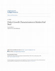 Defect Growth Characterization in Modern Rail Steels Cover Page