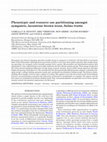 Phenotypic and resource use partitioning amongst sympatric, lacustrine brown trout, Salmo trutta Cover Page