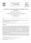 An algorithm for computing the number of intermediary rings in normal pairs Cover Page