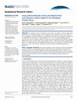 Large paleoearthquake timing and displacement near Damak in eastern Nepal on the Himalayan Frontal Thrust Cover Page