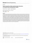 Impact of specific ion effects and electrostatic interactions on a polyelectrolyte-polyampholyte complex Cover Page