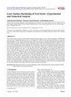 Laser Surface Hardening of Tool Steels—Experimental and Numerical Analysis Cover Page