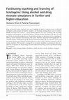 Research paper thumbnail of Facilitating teaching and learning of teratogens: Using alcohol and drug neonate simulators in further and higher education