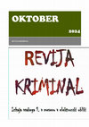 Revija Kriminal - oktober Cover Page