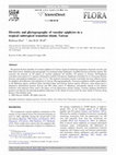 Research paper thumbnail of Diversity and phytogeography of vascular epiphytes in a tropical–subtropical transition island, Taiwan