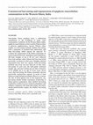 Research paper thumbnail of Commercial harvesting and regeneration of epiphytic macrolichen communities in the Western Ghats, India