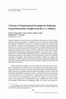 A Review of Organizational Strategies for Reducing Sexual Harassment: Insights from the U. S. Military Cover Page