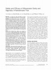 Safety and efficacy of misoprostol orally and vaginally: a randomized trial Cover Page