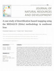 A case study of desertification hazard mapping using the MEDALUS (ESAs) methodology in southwest Iran Cover Page