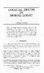 Logical Truth in Modal Logic Cover Page