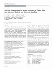 Beta cell compensation for insulin resistance in Zucker fatty rats: increased lipolysis and fatty acid signalling Cover Page