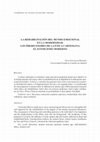 Research paper thumbnail of La rehabilitación del mundo emocional en la modernidad.Los predecesores de la ética cartesiana.El estoicismo moderno