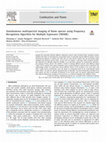 Simultaneous multispectral imaging of flame species using Frequency Recognition Algorithm for Multiple Exposures (FRAME) Cover Page