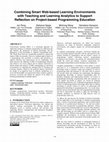 Combining Smart Web-based Learning Environments with Teaching and Learning Analytics to Support Reflection on Project-based Programming Education Cover Page